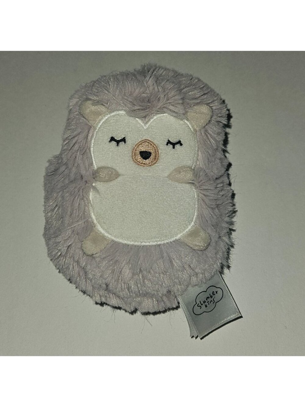 Slumberkins Hedgehog Plush Lovey 5" Soft Stuffed Animal Baby Toy Lavender